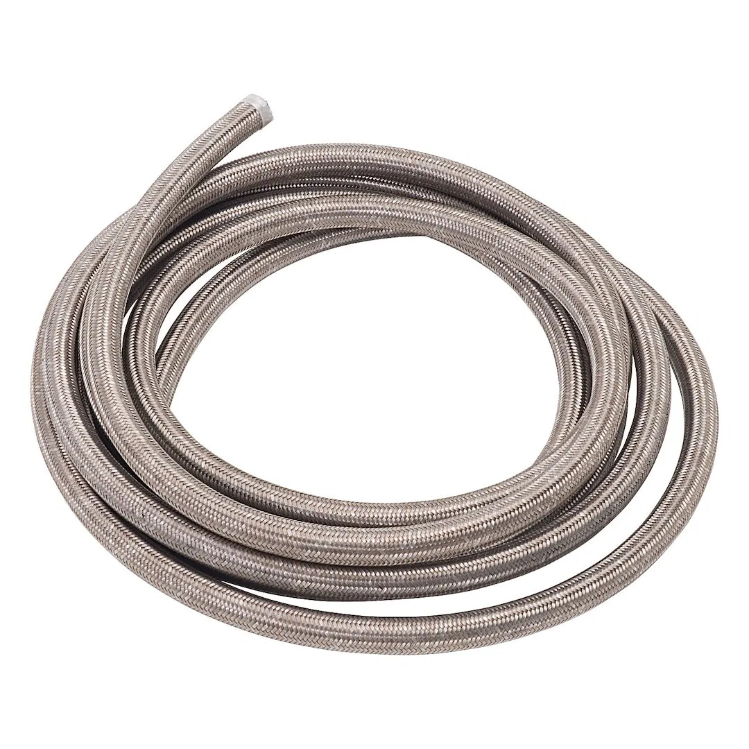 632010 – RUSSELL/EDEL Braided Hose, For Use With All Hydrocarbon And Alcohol Based Fuels/ Lubricants/ Additives -4 AN...